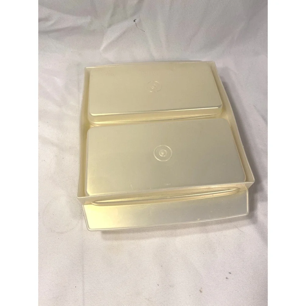 vintage tupperware‎ travel egg carry case party serving tray